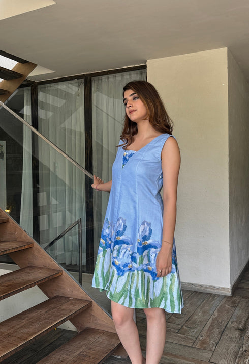 Midsummer Breezy Blue Dress